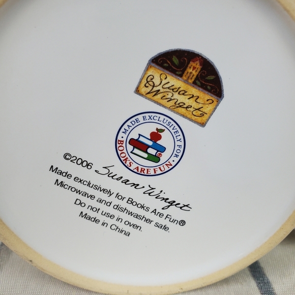 2/$25 Susan Winget School Days Mug 2006 - Picture 3 of 13